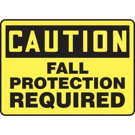 Accuform OSHA CAUTION SAFETY SIGN FALL MFPR612XL MFPR612XL